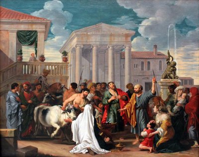 Paolo e Barnaba a Listra da Johann Heiss